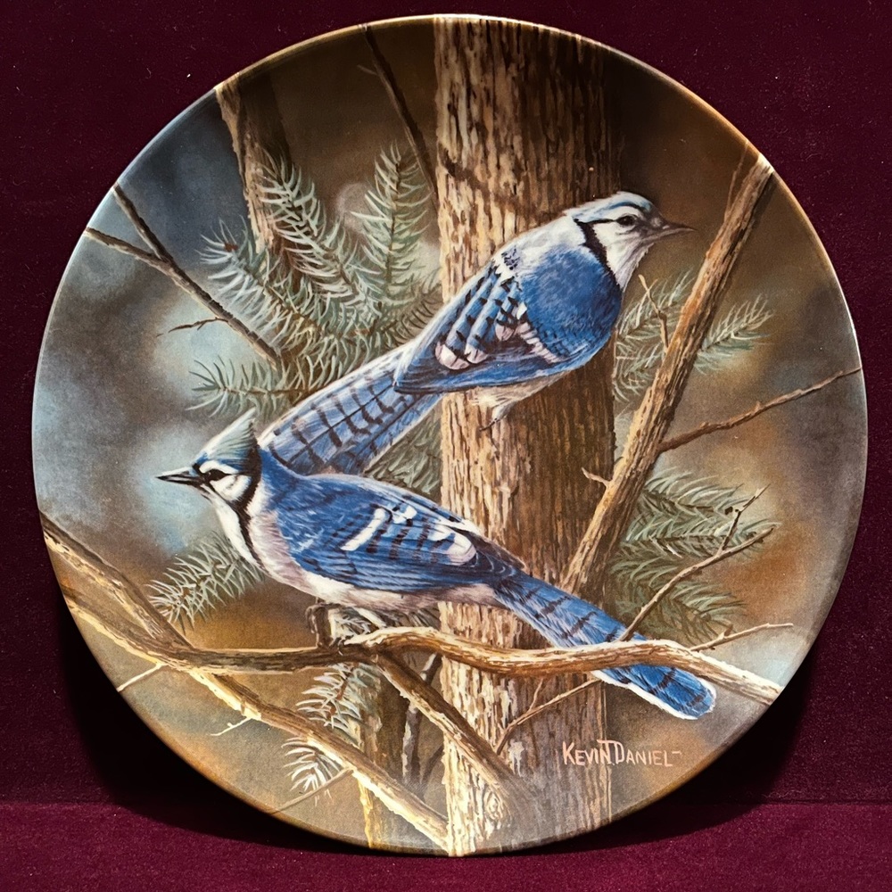 “The Blue Jay” Limited Edition Numbered Plate